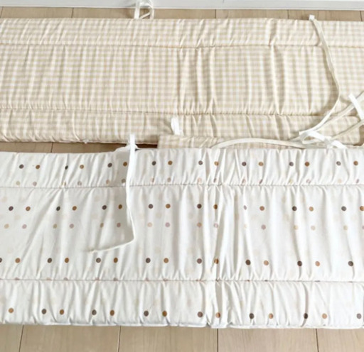 フジキ ベビーポルカ　ベビーベッドガードパット　120×70㎝用