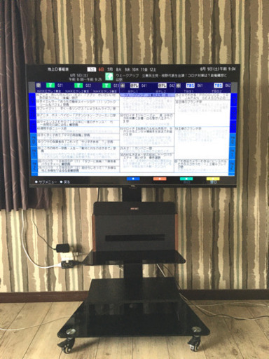 TCL 43V型 4K対応 液晶テレビ \u0026テレビスタンドセット