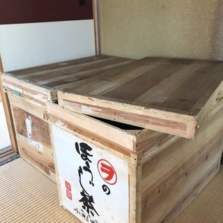 お茶箱　2個