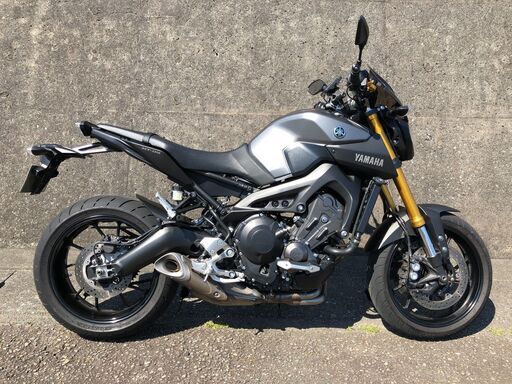 ヤマハ　MT-09　2016式　令和5年3月車検付き　ETC他パーツ付き　630,000円