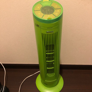 フランフランの古い扇風機　緑