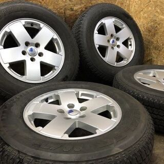 【BS DUELER H/T 840 255/70R18】夏タイヤ【Jeep JKラングラー 純正ホイール 18インチ 7.5J5HPCD127+44.45】2017年製 バリ溝　(VTC402MS) クレジットカード QR決済可能