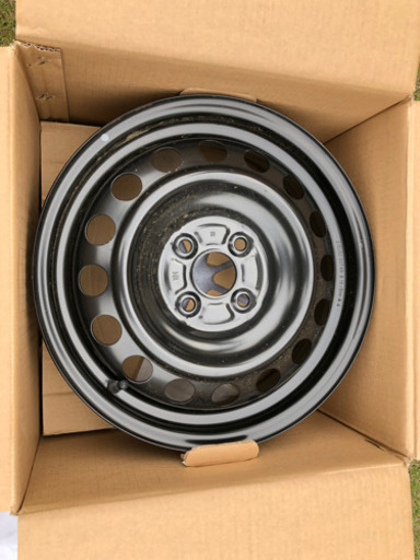 トヨタ　アクア純正　スチールホイール4本セット