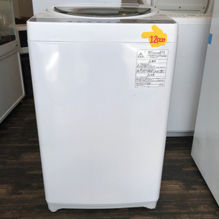 【中古品】TOSHIBA 洗濯機　6kg