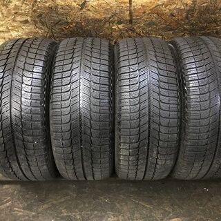 MICHELIN X-ICE3+ 225/50R17 17インチ スタッドレス 4本 2018年製 バリ