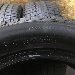 MICHELIN X-ICE3+ 225/50R17 17インチ スタッドレス 4本 2018年製 バリ