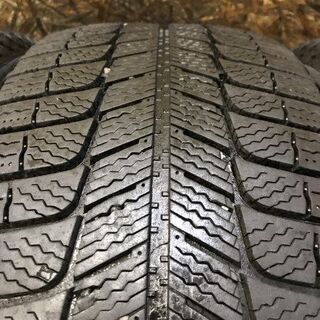 MICHELIN X-ICE3+ 225/50R17 17インチ スタッドレス 4本 2018年製 バリ