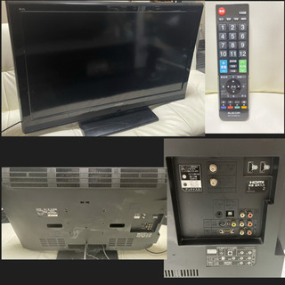 三菱テレビ40型REAL2010年製　BS・CSチューナー内蔵の画像
