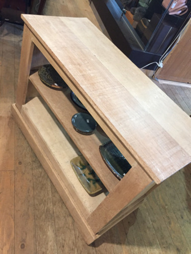 JF01855 木製 棚 ショーケース