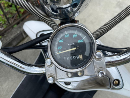 ★ジョーカー90 HONDA joker タイヤ バリ山 ホワイトカラー