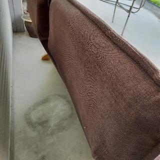 2人掛けリクライニングローソファの画像
