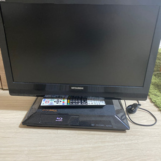 三菱電機　REAL  テレビ　録画機能付き