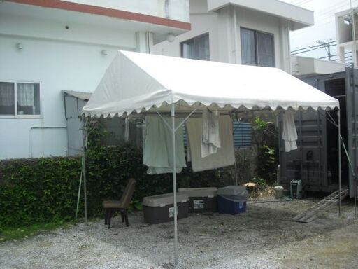 イベント集会テント（中古）１．５間×２間