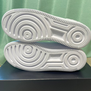 【未使用品】エアフォース1 シャドウ　スニーカー　白　厚底の画像