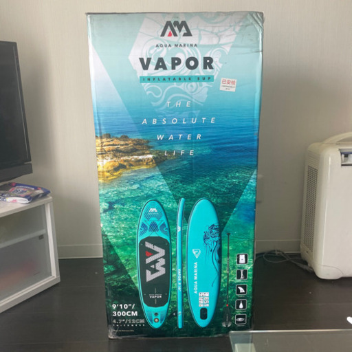 【SUP】アクアマリーナ Vapor 【新品】青＆オレンジ色（7/4受付中）