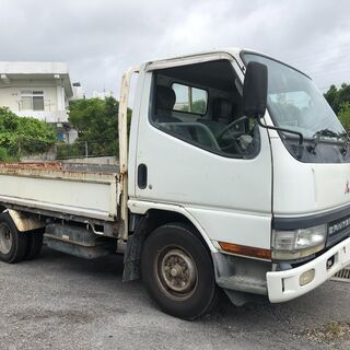 三菱 ふそうキャンター ロング ワイド 車検なし