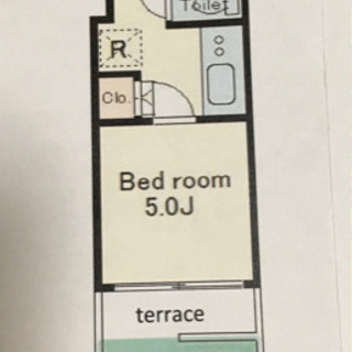 大田区大森南1K 庭付き　敷金、礼金、仲介手数料全てゼロ - 賃貸（マンション/一戸建て）