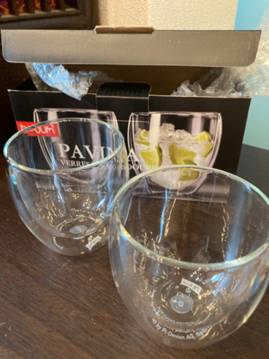 新品♡ボダムグラス二個セット