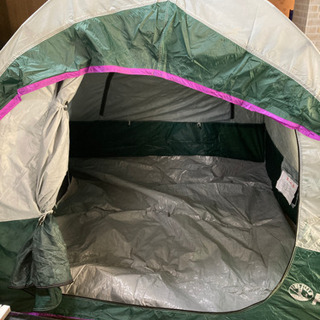 ポップアップ　テント　3、4人用　汚れありの画像