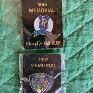 【FDH】福岡ダイエーホークス ファンクラブ限定ピンバッチ 1994〜2001の画像
