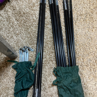 ポップアップ　テント　3、4人用　汚れありの画像