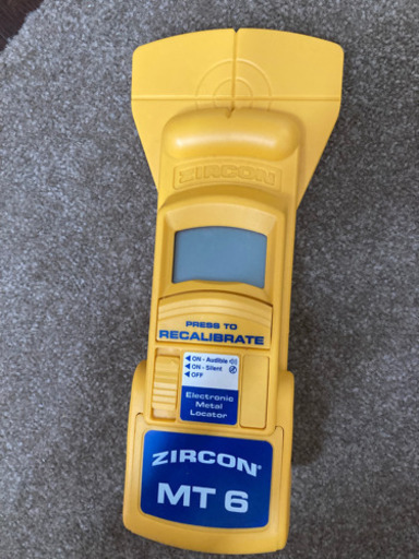 【未使用品】ZIRCON ジルコン 鉄筋探知機 メタリスキャナー MT6 壁裏探知器 （プロ仕様）