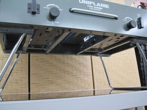 未使用品 ユニフレーム ツインバーナー ガスバーナー US-2400 キャンプ アウトドア 男前ギア UNIFLAME 札幌市手稲区