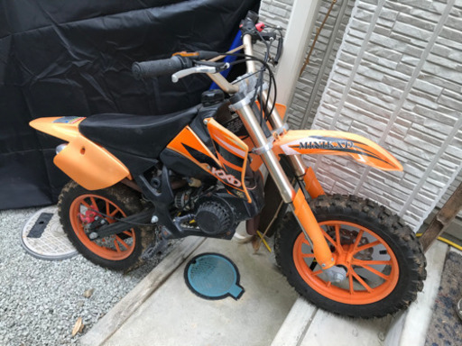 【売約済】ポケバイ  50cc  モトクロ  倒立フォーク仕様！