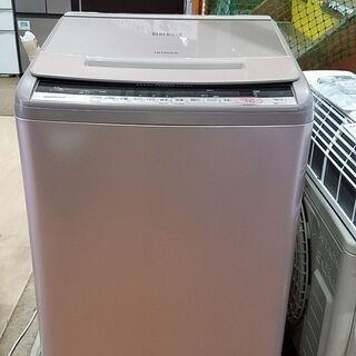 【愛品館市原店】日立 2019年製 10.0Kg洗濯機 BW-KSV100C【管理I4S029432-104】