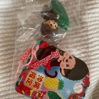 もんちっち　キーホルダー　沖縄限定　抱きつきゴーヤ