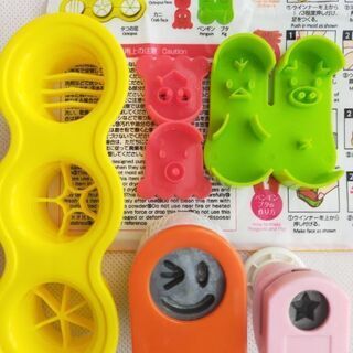 デコ弁グッズ　ウインナーカッター&海苔カッター２種類