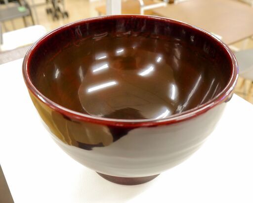 レア 40年以上前の輪島塗！ 本漆塗 合鹿椀(ごうろくわん) 清鳳堂 北濱 一清 作 丼 飯椀 美品