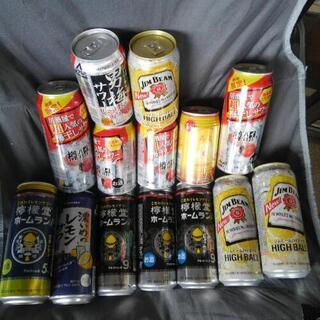 14本まとめて　缶チューハイ、ハイボールなど