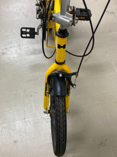 取引場所　南観音　A 2106-051 ハマー　折り畳み自転車　20インチ　マウンテンバイク　おしゃれ　かっこいい　防犯登録抹消済み　