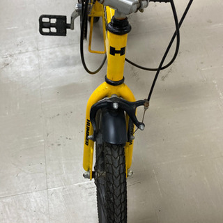 取引場所　南観音　A 2106-051 ハマー　折り畳み自転車　20インチ　マウンテンバイク　おしゃれ　かっこいい　防犯登録抹消済み　パンクなしの画像