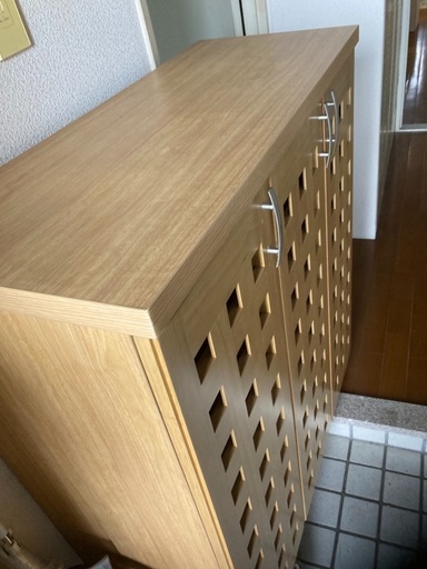 下駄箱　シューズボックス　中古　美品
