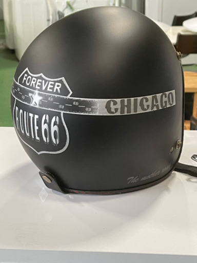 #13 route66  ヘルメット　袋付き