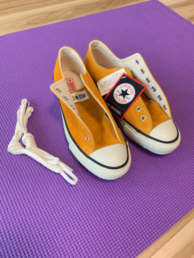 コンバース ALL STAR スニーカー オレンジ スエード 8 メンズ