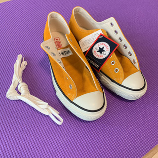 コンバース ALL STAR スニーカー オレンジ スエード 8 メンズ