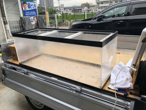 1200×450×450アクリル水槽　6ミリ