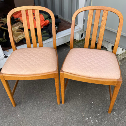 カリモク　ダイニングチェア　2客セット