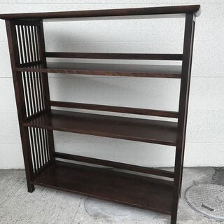 希少】民芸家具 本棚 書棚 飾棚 オープン シェルフ【直接引取も可】