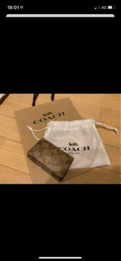 美品！！COACH キーケース 袋付き