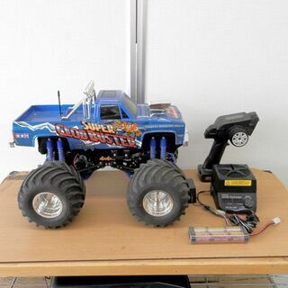 ラジコン TAMIYA タミヤ スーパークラッドバスター 1/10 電動RC 4×4×4 モンスターピックアップ プロポ 充電器 放電器 バッテリー セット 札幌 西野