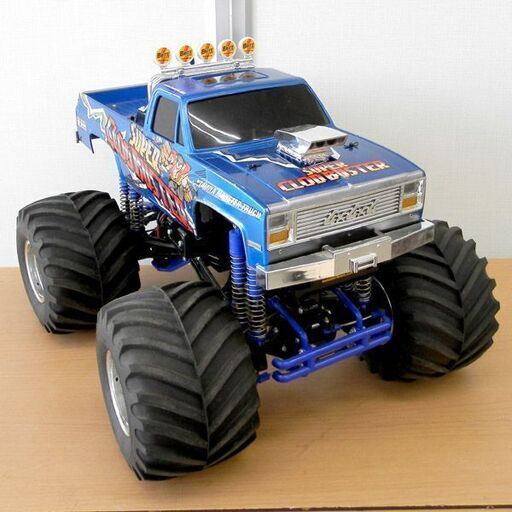 ラジコン TAMIYA タミヤ スーパークラッドバスター 1/10 電動RC 4×4×4 モンスターピックアップ プロポ 充電器 放電