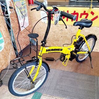 愛品館市原店】未使用品！HUMMER ハマー 20インチ 折畳み電動アシスト②【