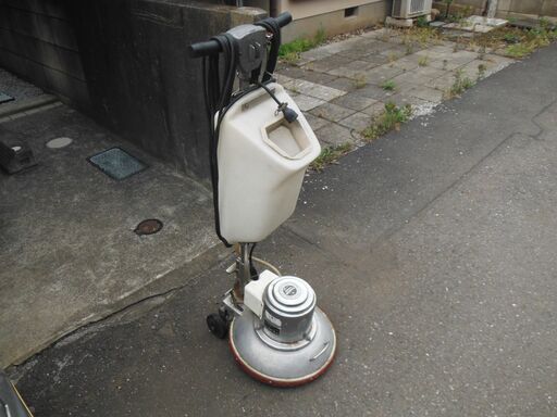 床用ポリッシャー　工業用扇風機