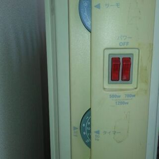 オイルヒーターあげますの画像