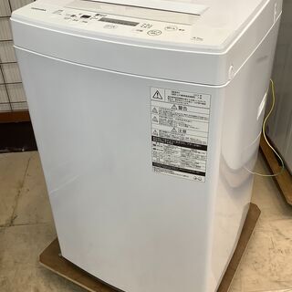 TOSHIBA/東芝 4.5kg 洗濯機 AW-45M5 2017年製【ユーズドユーズ