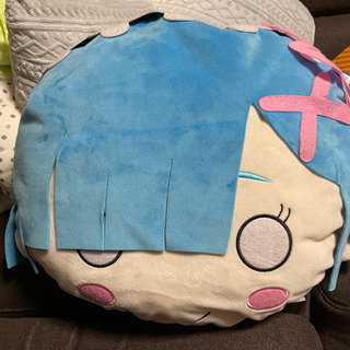 【商談成立】レムのクッション(汚れあり)